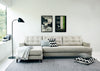 Mistral Left Hand Facing Corner Sofa Boucle Fern / Black