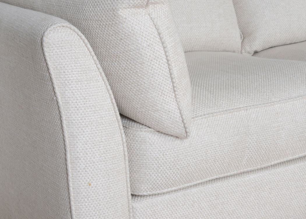 Tailor Right Hand Facing Corner Sofa Cotton Velvet Midnight / Natural
