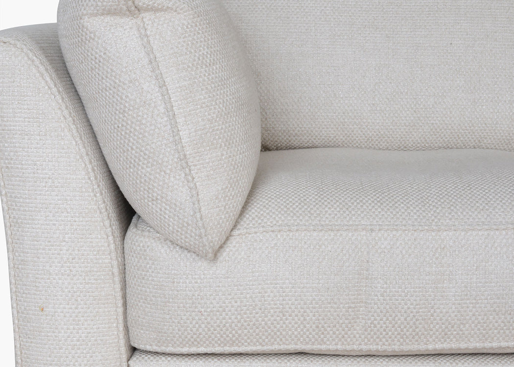 Tailor Right Hand Facing Corner Sofa Cotton Velvet Midnight / Natural