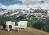 Bubble Club Outdoor Armchair Zinc White