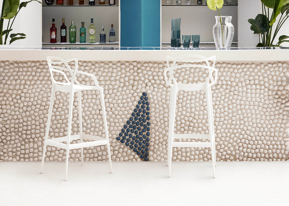 Masters Medium Stool White