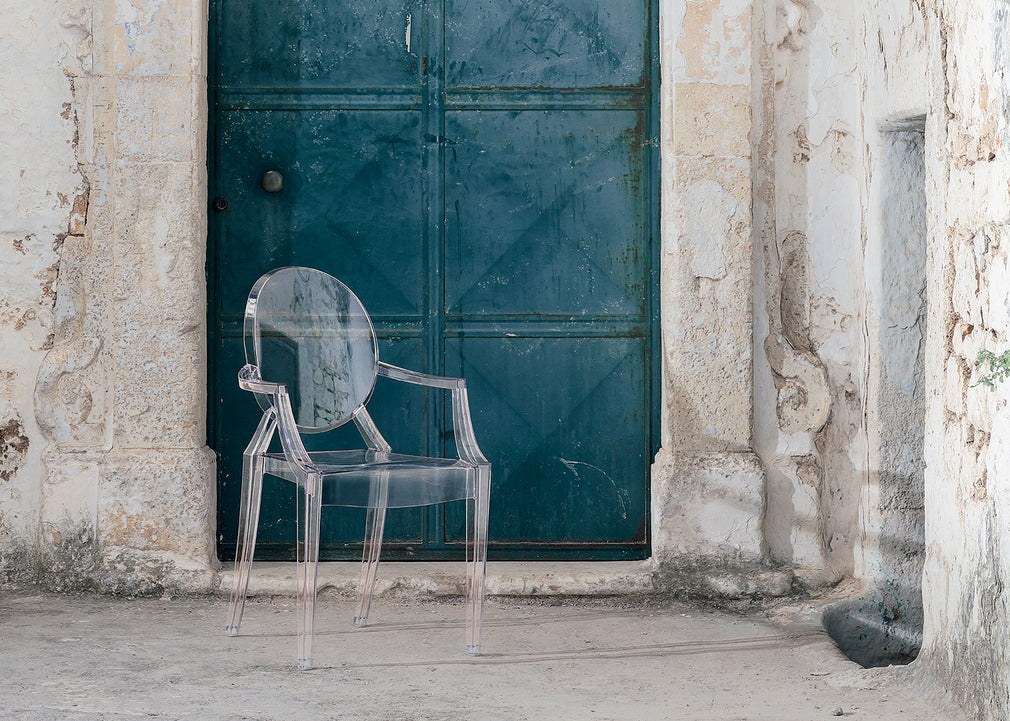 Louis Ghost Armchair Straw Yellow