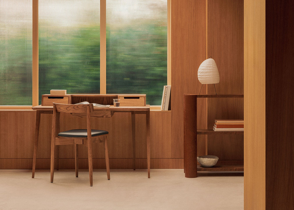 Treviso Desk Brown Ash