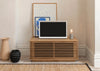 Verona Narrow TV Unit Walnut