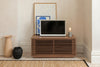 Verona Narrow TV Unit Walnut