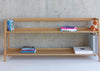 Agnes Long Shelving Unit Walnut