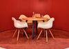 Eames DAW Armchair RE Ice Grey / DAW Dark Maple