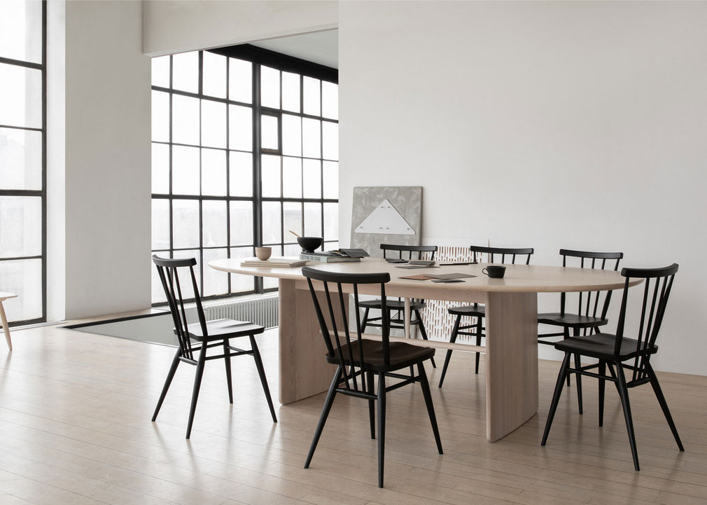 All Purpose Chair Black Stained Ash