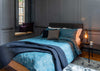 Brunel Bed with Fabric Headboard Smoke Grey Double