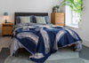 Brunel Bed with Fabric Headboard Smoke Grey Double