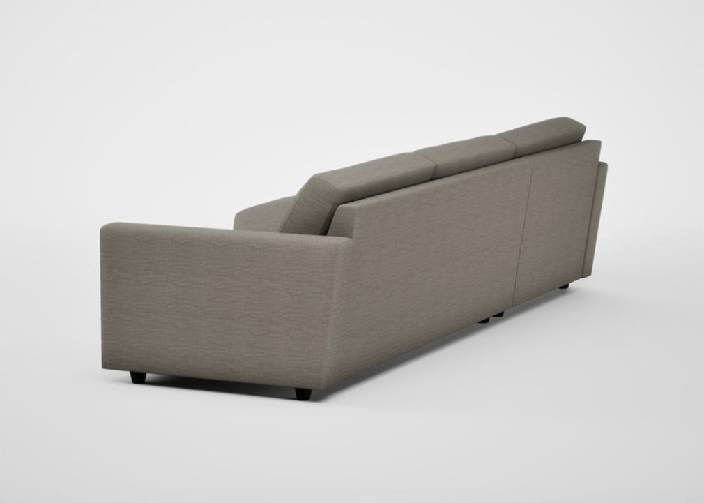 Nimbus II Left Hand Facing Chaise Corner Sofa Boucle Fern
