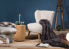 Ziggy Chair Clotted Cream Sheepskin