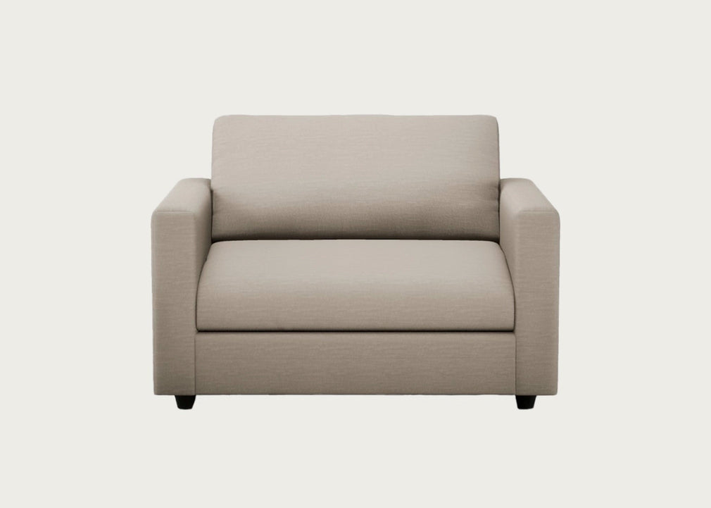 Nimbus II Loveseat Loop Twill Fossil