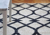 Rodas Kilim Black 150cm x 200cm