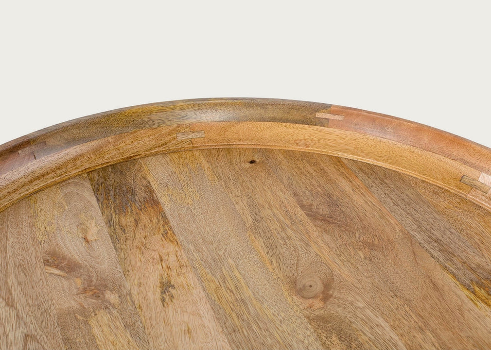 Bowl Table Large Black Stain