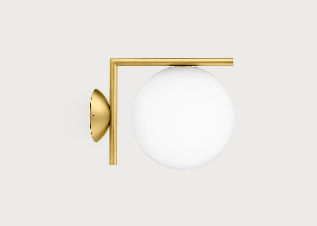IC W1 Wall Light Brass