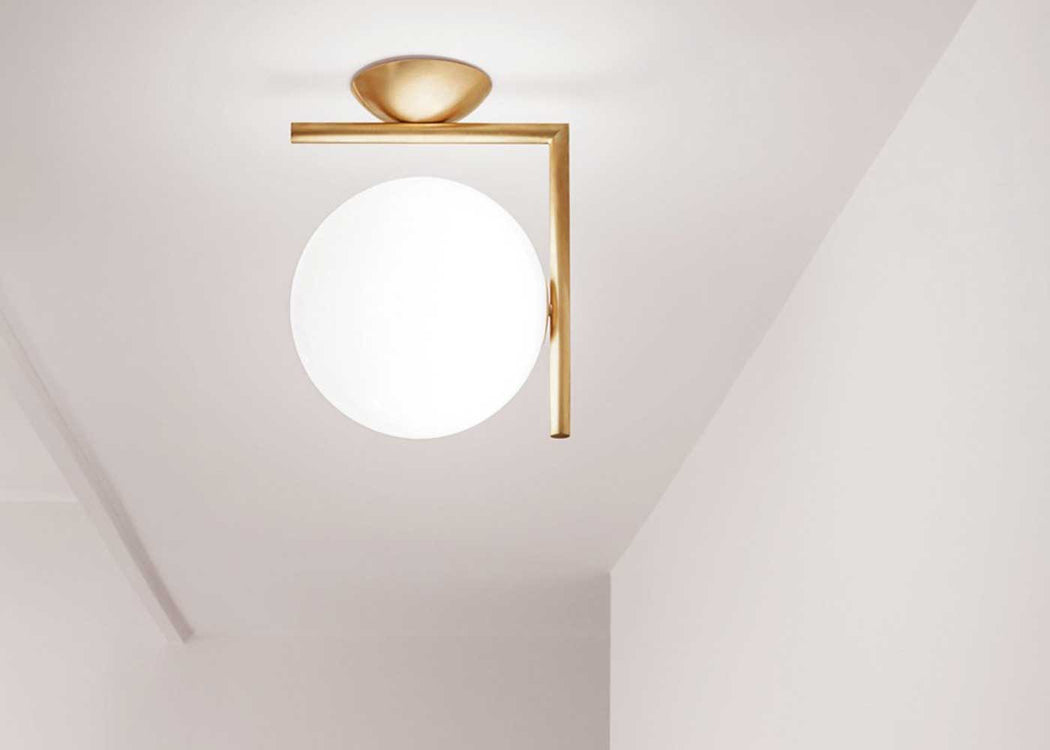 IC W1 Wall Light Brass