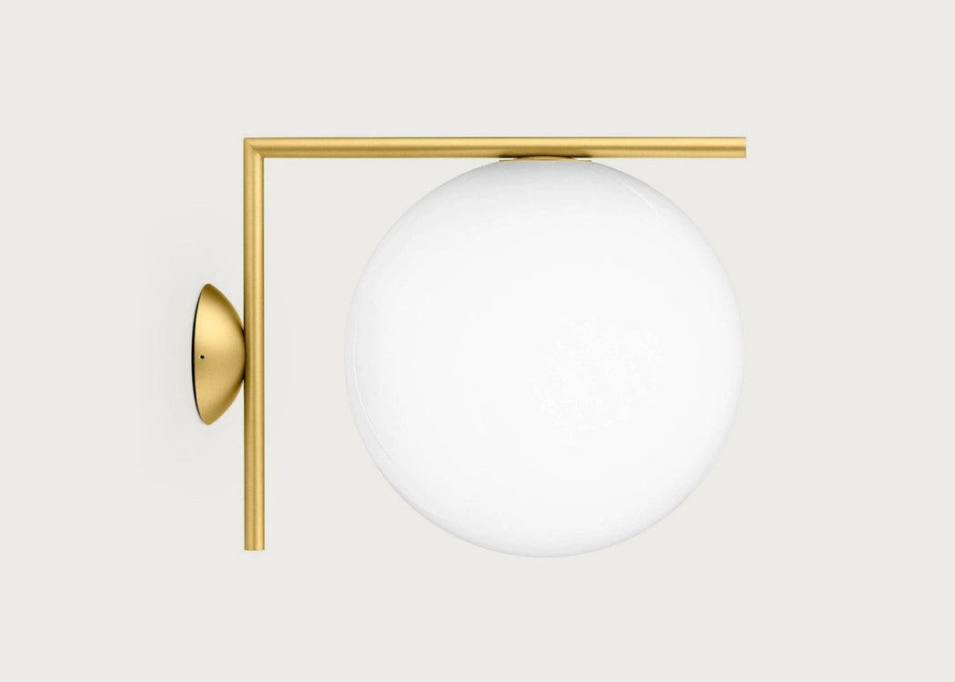 IC W2 Wall Light Brass