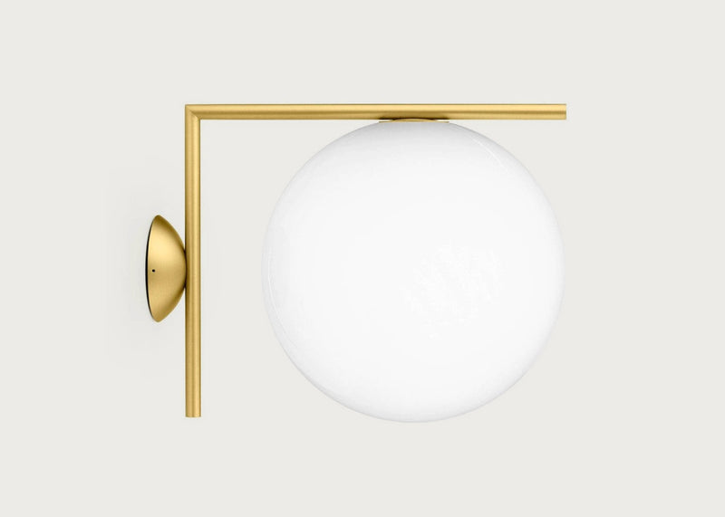 IC W2 Wall Light Brass