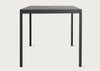 Eos Outdoor Rectangular Dining Table Black