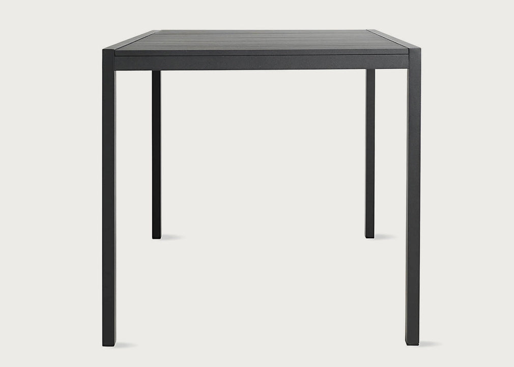 Eos Outdoor Rectangular Dining Table Black