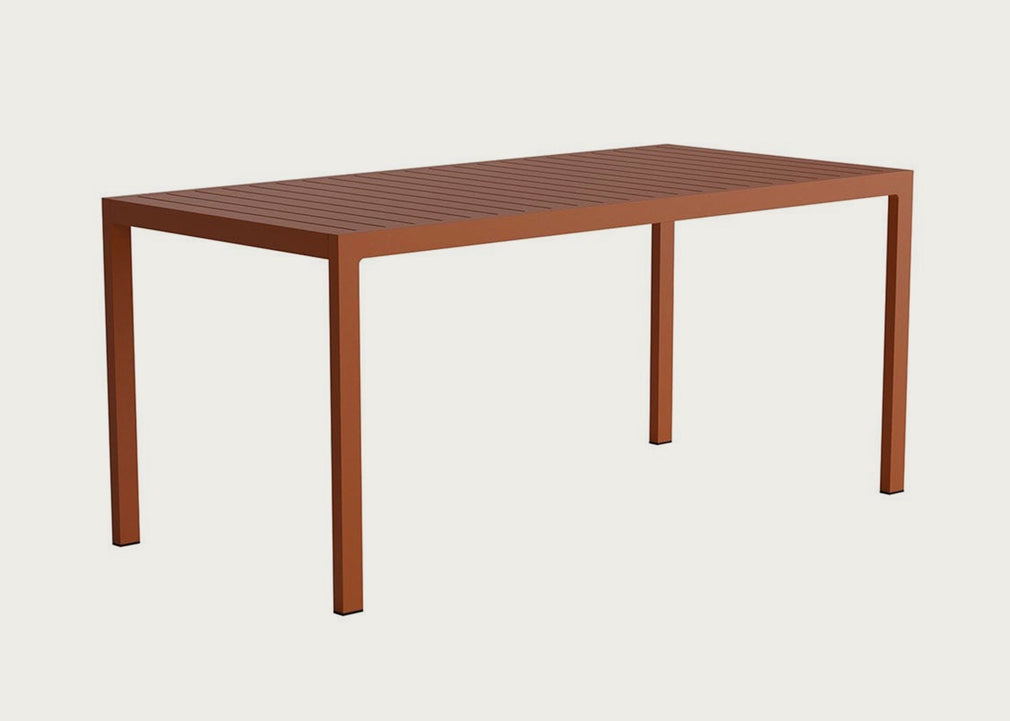 Eos Outdoor Rectangular Dining Table Black
