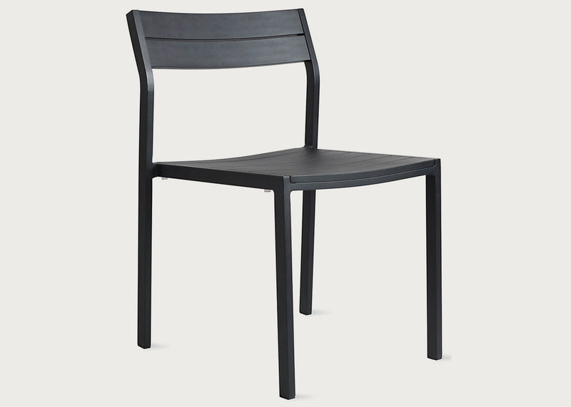Eos Outdoor Side Chair Black