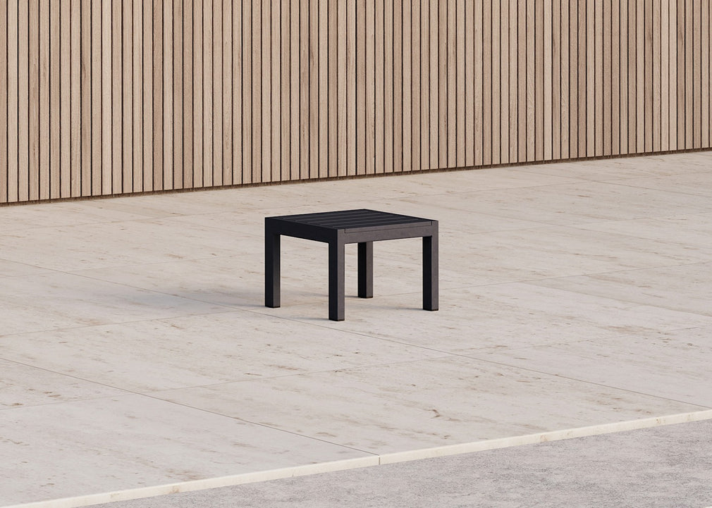 Eos Outdoor Side Table Black