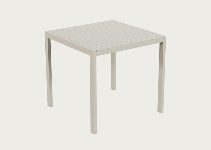 Eos Outdoor Square Dining Table Black
