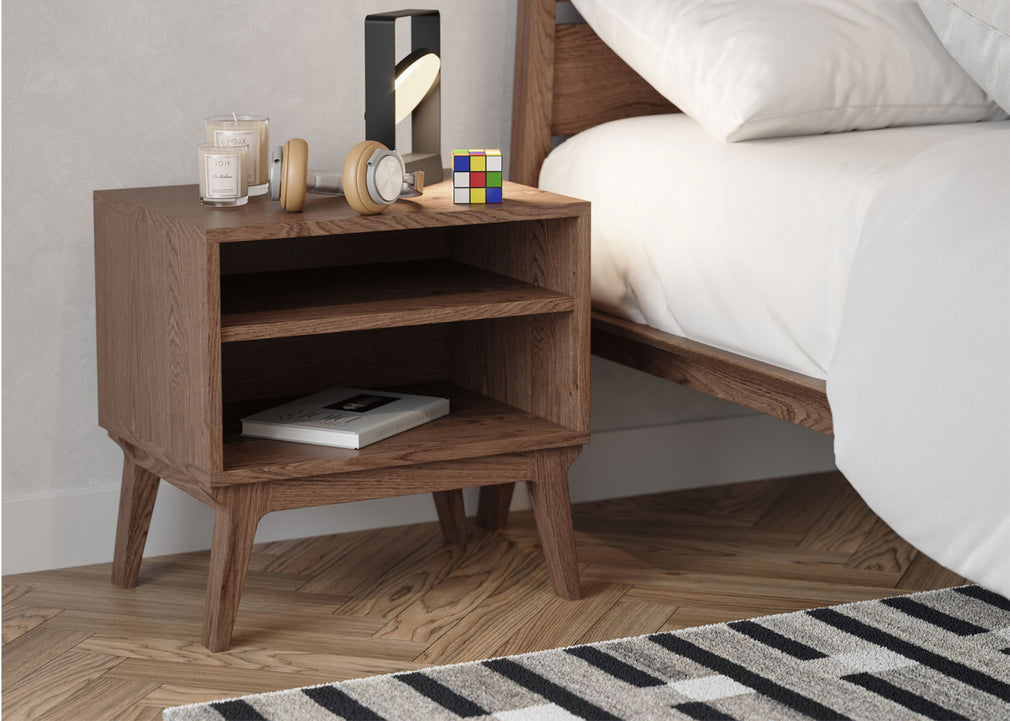 Valentine Bedside Table Oak