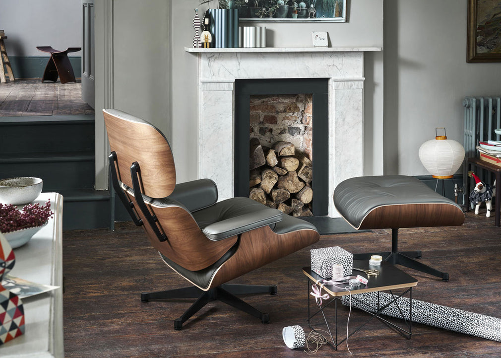 Eames Occasional Table LTR Basic Dark Legs Black