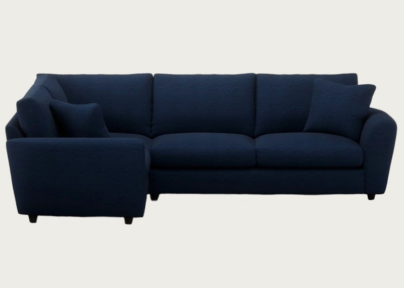 Snooze Left Hand Facing Corner Sofa Loop Twill Fossil