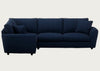 Snooze Left Hand Facing Corner Sofa Capelo Linen-Cotton Sage
