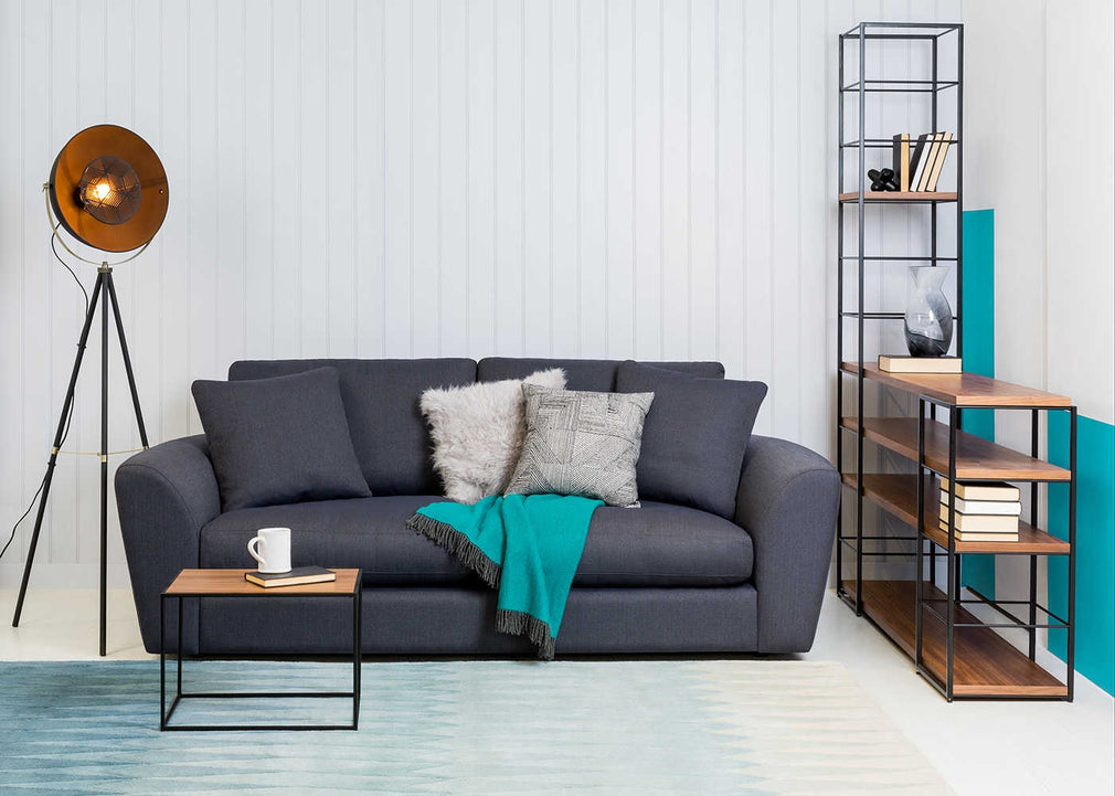 Snooze 5 Seater Sofa Broad Weave Lagoon