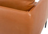 Matera Armchair Daino Leather Elephant / Black
