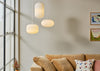 Opal Lantern Pendant White / Tall