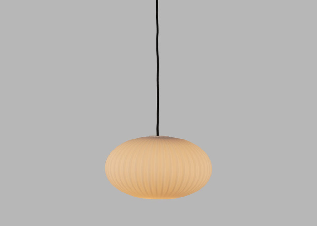 Opal Lantern Pendant White / Tall