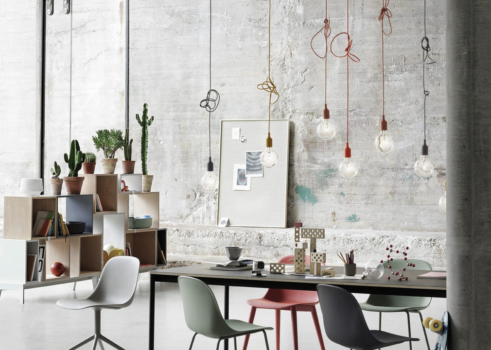 E27 Pendant Light Black