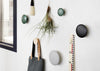 The Dots Set of 5 Coat Hooks Oak