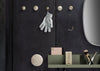 The Dots Set of 5 Coat Hooks Oak