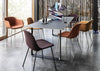 70/70 Table Black / 170 x 85cm / White