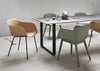 70/70 Table Black / 170 x 85cm / White