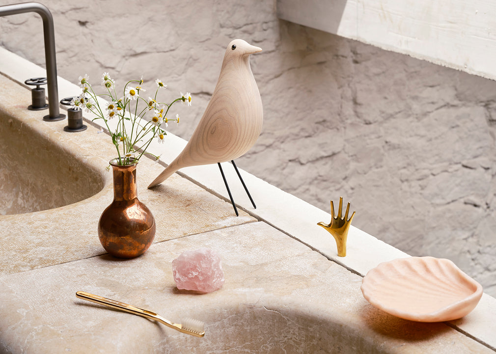 Eames House Bird Cotton White Ash