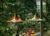 Semi Pendant Light Matt Black / Large