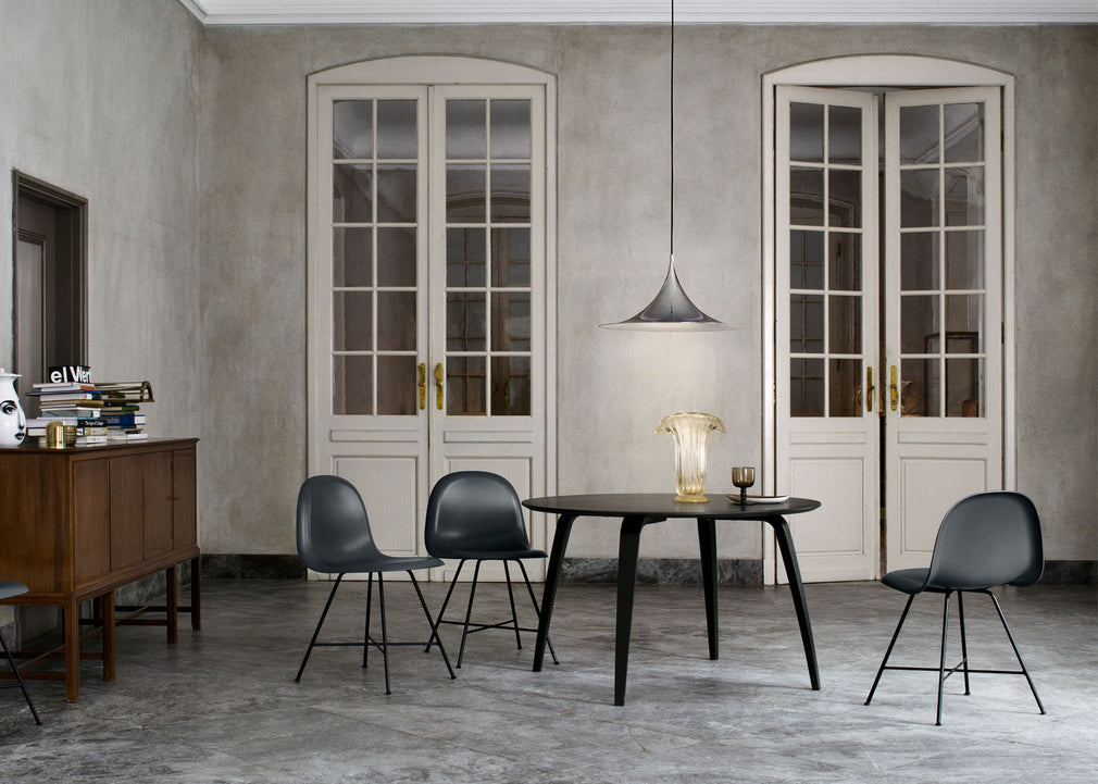 Semi Pendant Light Matt Black / Large