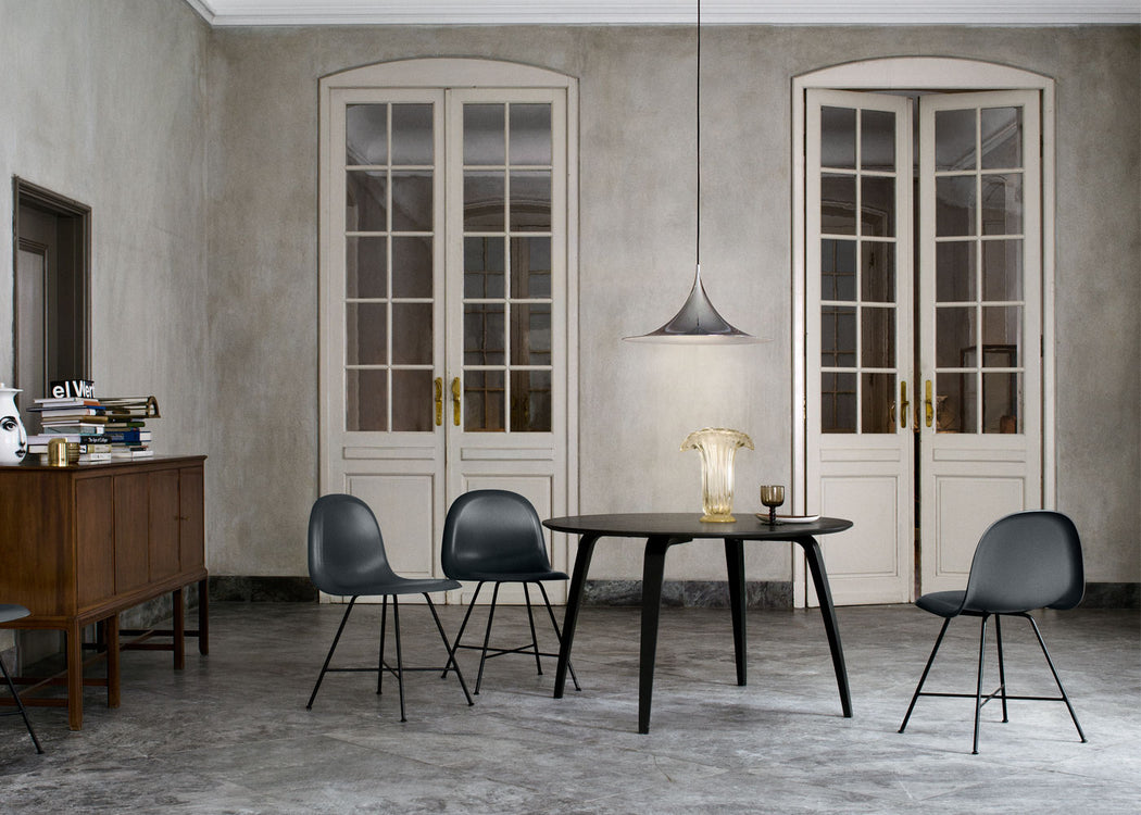 Semi Pendant Light Matt Black / Large