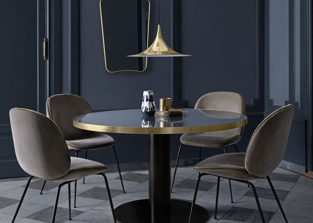 Semi Pendant Light Matt Black / Large