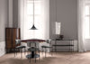 Semi Pendant Light Matt Black / Large