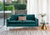 Eton 2 Seater Sofa Boucle Fern / Black