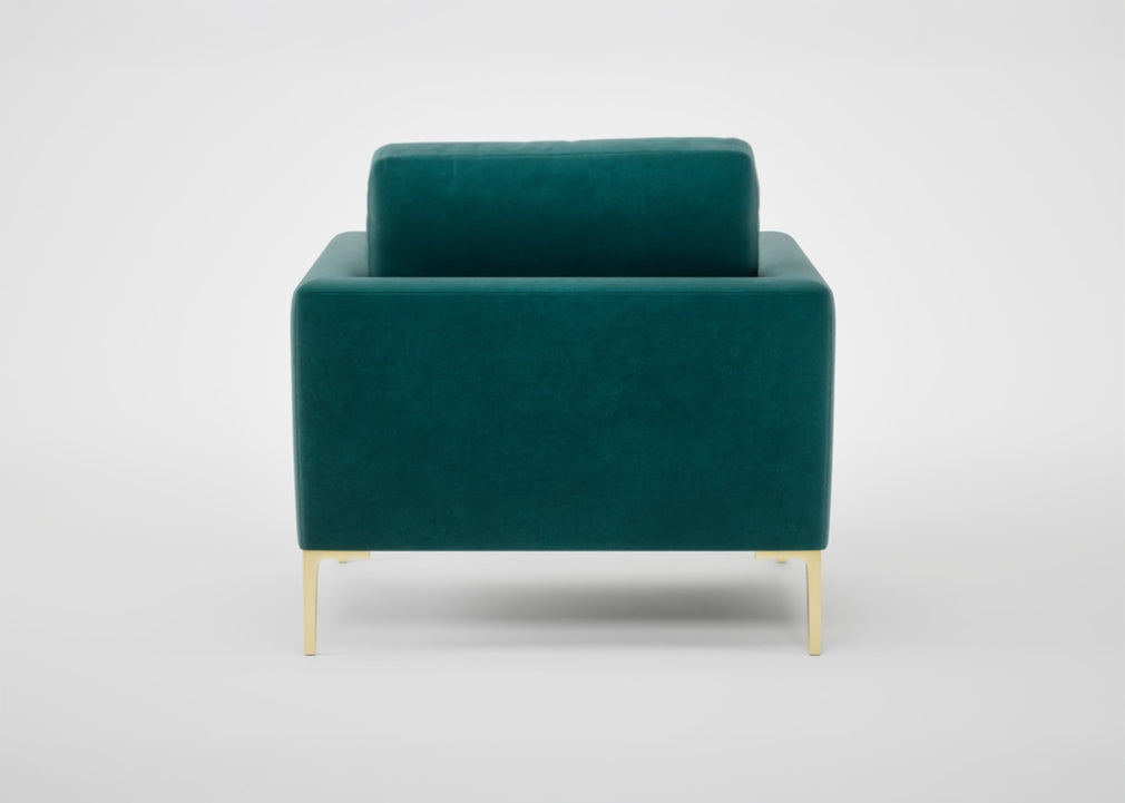 Eton Armchair Boucle Fern / Black